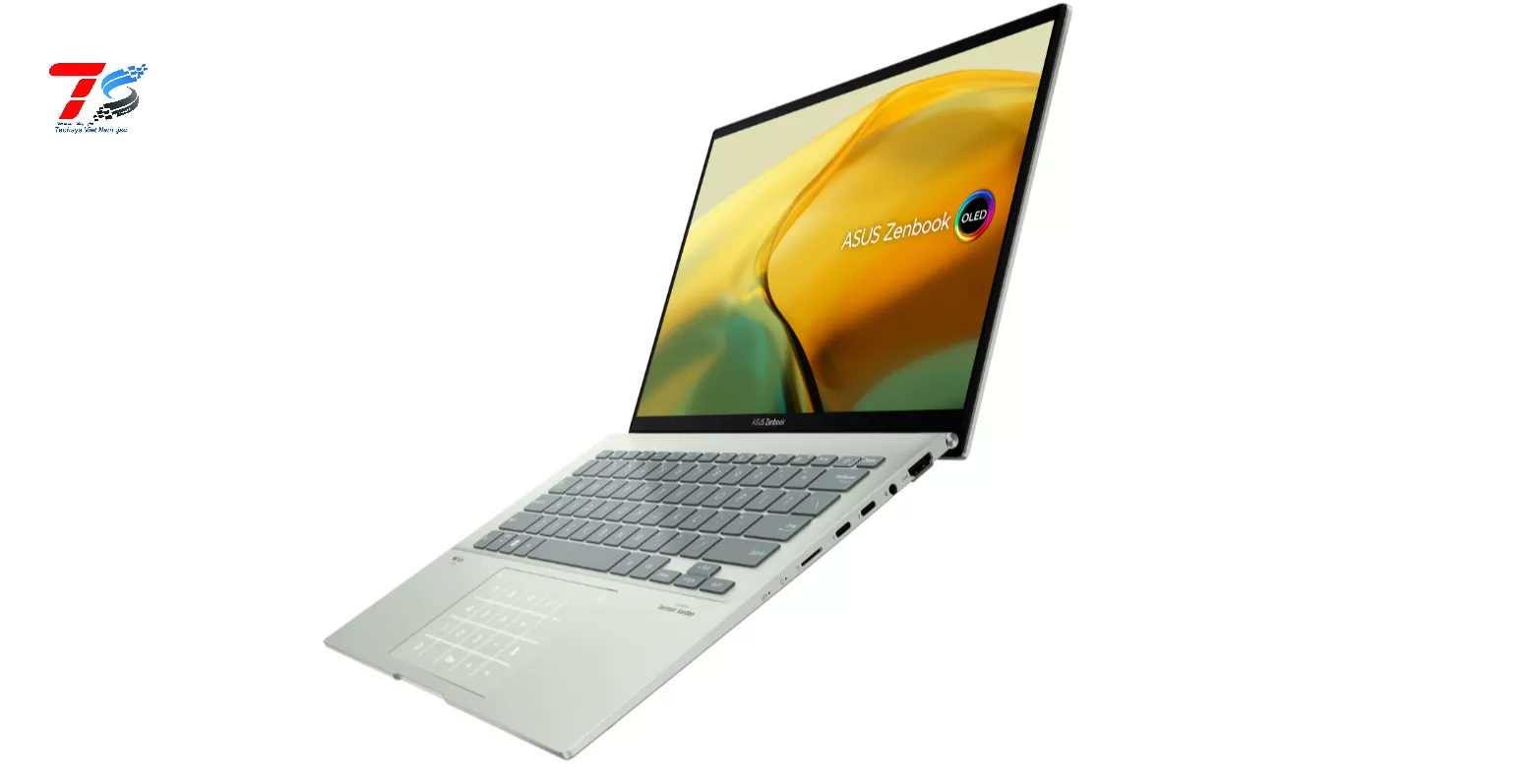 Laptop Asus Zenbook 14 OLED UX3402VA-KM203W (Core I5-1340P | 16GB | 512GB | 14 inch OLED WQXGA+ | W11H | Bạc)